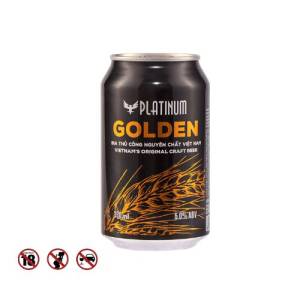 Platinum Golden Beer Can 5% (330ml)