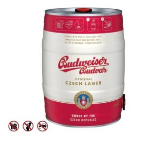 Budweiser Budvar Beer Mini Keg (5L)