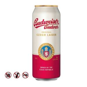Bia Budweiser Budvar Lon Vàng (500Ml)