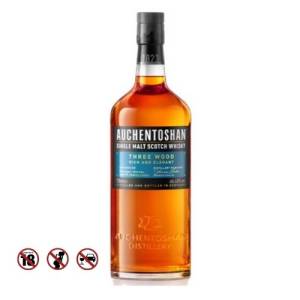 Auchentoshan Three Wood Single Malt Scotch Whisky (700ml)