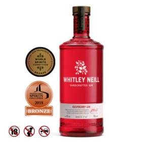 Whitley Neill Handcrafted Raspberry Gin 43% (700ml)