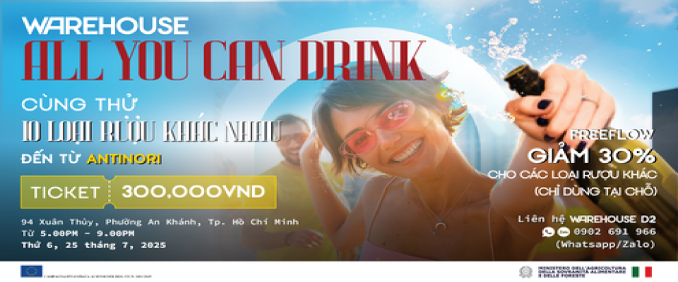 Xuân Thủy Hồ Chí Minh | All You Can Drink Lần thứ 8