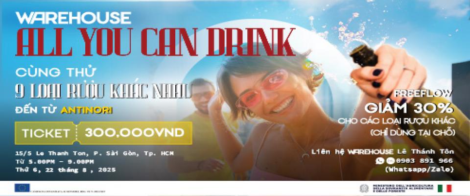 Lê Thánh Tôn Hồ Chí Minh | All You Can Drink Lần thứ 9